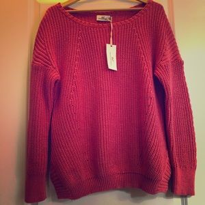 LAST CALL- oversized Knit Pullover Sweater